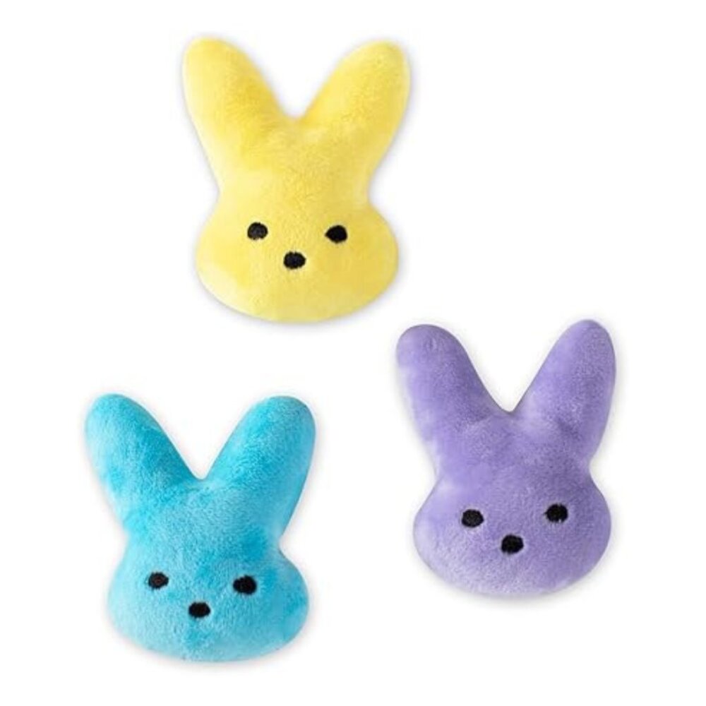 Chillin' with Some Bunnies Squeak Dog Toy Set, X-Small, Pack of 3